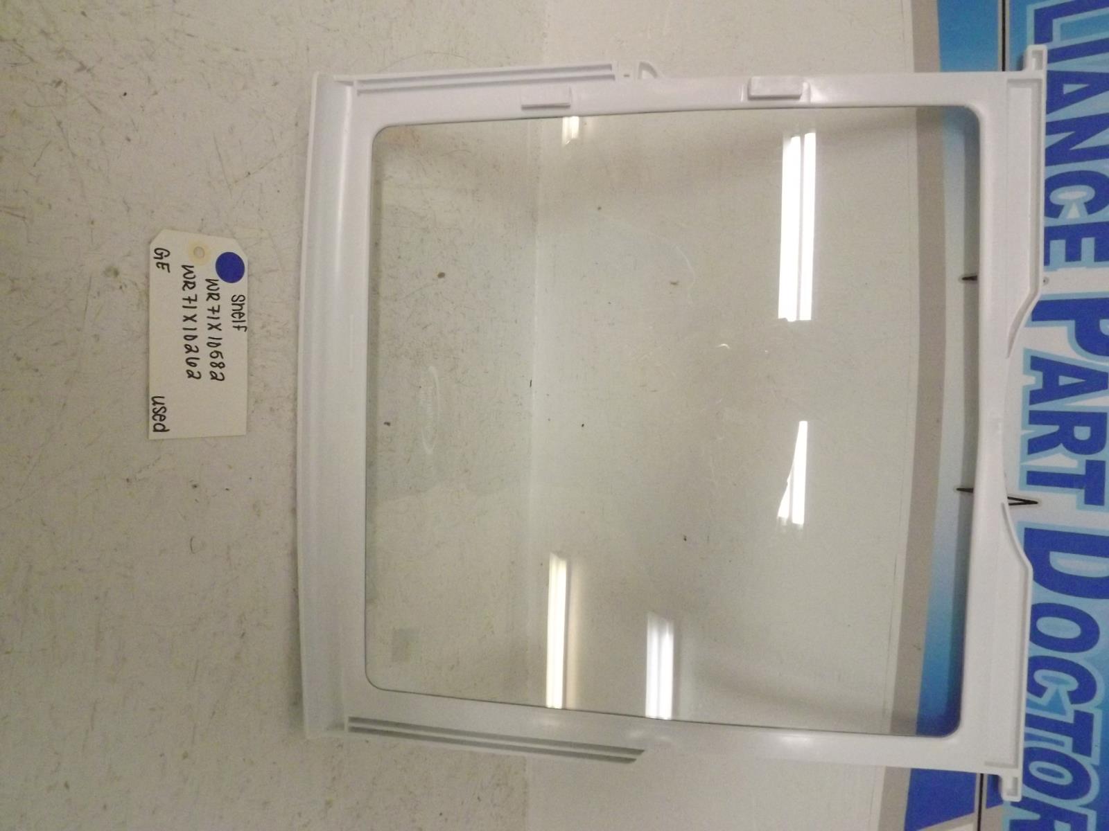 GE Refrigerator WR71X10582 WR71X10262 Shelf Used GE Refrigerator WR71X10582 WR71X10262 Shelf Used